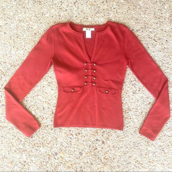 Design History Silk Blend Long Sleeve Sweater S - Picture 1 of 9